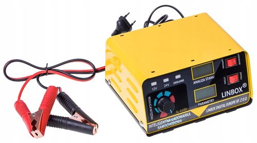 PROSTOWNIK SAMOCHODOWY DO AKUMULATORÓW 24V 12V 20A POLSKIE MENU na Arena.pl