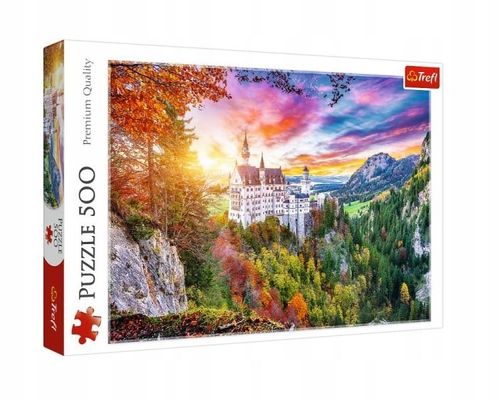 Puzzle 500 Widok Na Zamek Neuschwanstein  37427 na Arena.pl