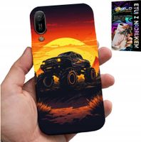 ETUI DO HUAWEI Y6 2019 - MONSTERTRUCK, CIĘŻARÓWKA, WZORY + SZKŁO