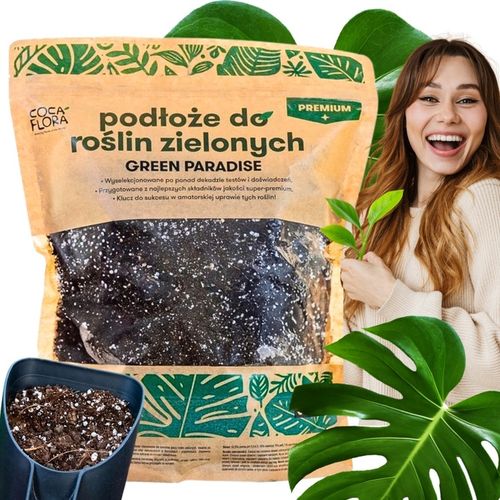 Podłoże MIX - Ziemia - Do Roślin ZIELONYCH PREMIUM Mieszanka Green na Arena.pl