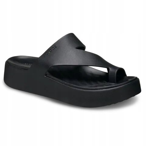Crocs Wygodne Lekkie Damskie Buty Klapki Getaway Platform Toe Loop 39-40 na Arena.pl