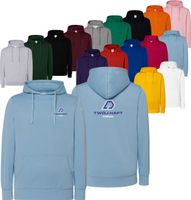 Damska bluza z kapturem kieszenią TWÓJ HAFT LOGO firmowa reklamowa 5 szt