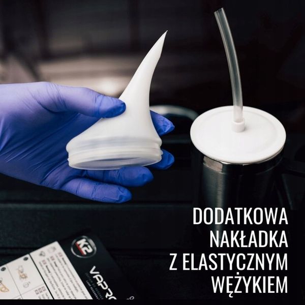 K2 Vapron Czajniczek Do Regeneracji Lamp Polerowania +Papier Ścierny Krążki zdjęcie 10
