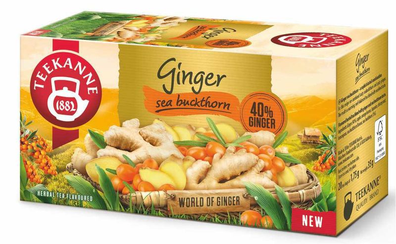 TEEKANNE 20tb Ginger Sea Buckthorn zdjęcie 1