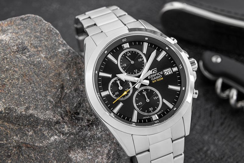 zegarek męski casio edifice efv-560d-1avuef + box zdjęcie 4