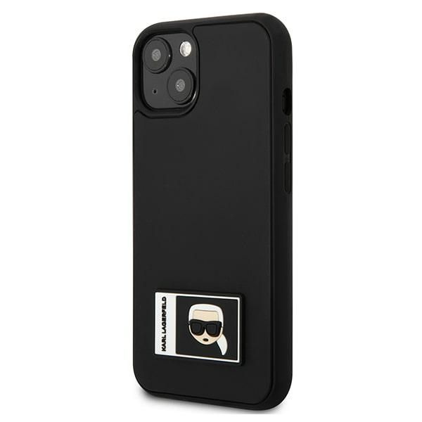 Etui Karl Lagerfeld do iPhone 15, iPhone 14, iPhone 13, Czarny zdjęcie 2