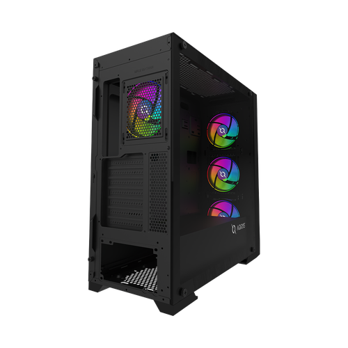 AQIRYS Obudowa do komputera AVIOR black na Arena.pl