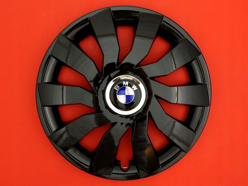 KOŁPAKI 15 BMW E87 F20 E46 E90 E36 F30 CZARNE CLC zdjęcie 2