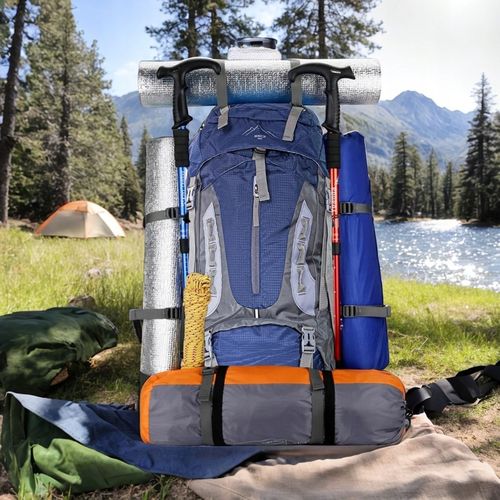 PLECAK TURYSTYCZNY TREKKINGOWY GÓRSKI MOCNY PODRÓŻNY W GÓRY POJEMNY 70l na Arena.pl