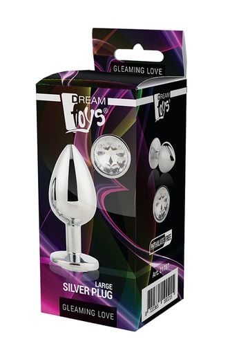 gleaming love silver plug large na Arena.pl