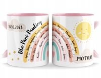 prezent dzień NAUCZYCIELA PRZEDSZKOLANKI WYCHOWAWCY kubek z imionami dzieci