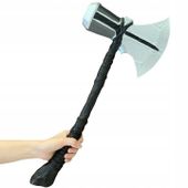TOPÓR STORMBREAKER MŁOT THOR SUPERBOHATER COSPLAY 1:1 DUŻY 53 CM PU
