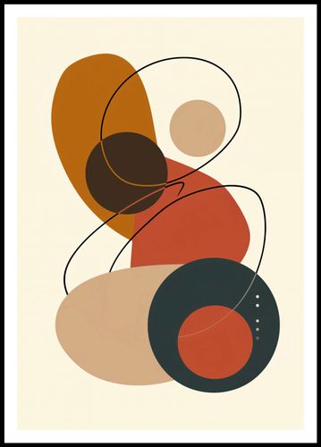 Plakat 68x98cm Geometria Harmonii na Arena.pl