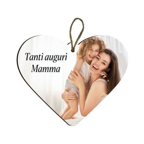 Zawieszka z MDF-u do sublimacji - serce zdjęcie 1