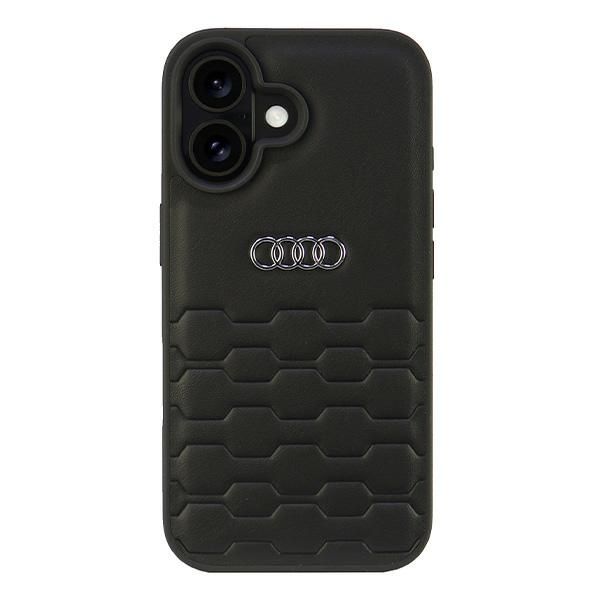 Etui Audi do iPhone 16, Czarny zdjęcie 1