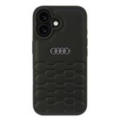 Etui Audi do iPhone 16, Czarny