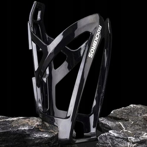 KOSZYK BIDONU ROWEROWY UCHWYT NA BIDON ROWER LEKKI CZARNY + ŚRUBY i IMBUS na Arena.pl