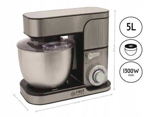 robot kuchenny mikser planetarny 1300W misa 5l First Austria na Arena.pl
