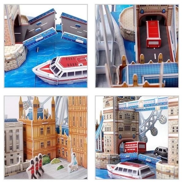 CUBIC FUN Cubic Fun Puzzle 3D City Line London zdjęcie 6