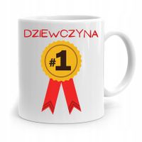 Kubek Prezent Dla Dziewczyny Dziewczyna Numer 1 Z Nadrukiem Ze Zdjęciem