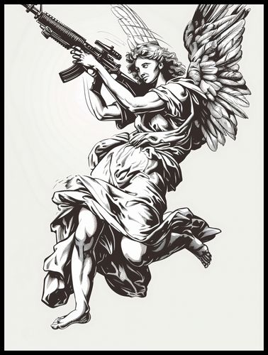 Plakat 60x80cm Anioł Wojny na Arena.pl