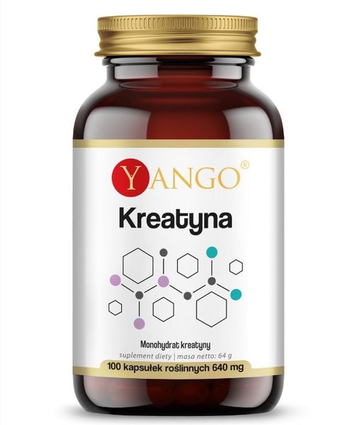 YANGO Kreatyna (100 kaps.) zdjęcie 1