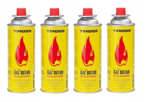 ZESTAW PALNIK MOSIĘŻNY+ŻELIWNY+4x GAZ TIROSS +10szt na Arena.pl