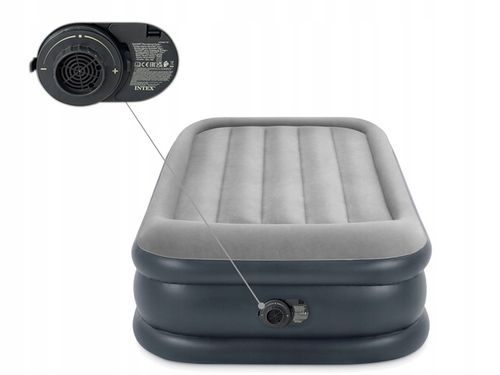 MATERAC DMUCHANY ŁÓŻKO INTEX 64132 z POMPKĄ 230V na Arena.pl