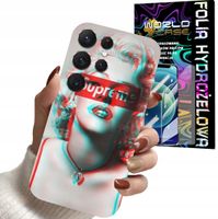 ETUI DO SAMSUNG S23 ULTRA - Monroe MODNE KOBIECE WZORY + FOLIA