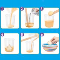 ZESTAW KREATYWNY MAGICZNE TERRARIUM HODOWLA KRYSZTAŁÓW LED KOSMONAUTA DIY