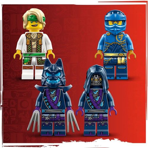 LEGO Ninjago Zestaw Bitewny Ruchomy Mech Jaya Robot 71805 Lloyd 4 Figurki na Arena.pl