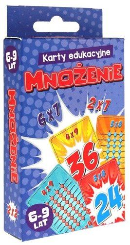 Karty edukacyjne - Mnożenie na Arena.pl