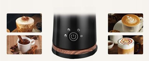 Spieniacz do mleka Podgrzewacz 4 tryby 500w czarny Aigostar na Arena.pl