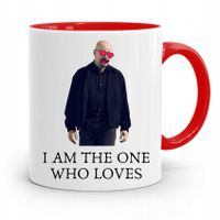 Kubek Czerwony Dla Chłopaka I Am The One Who Loves Z Nadrukiem Ze Zdjęciem