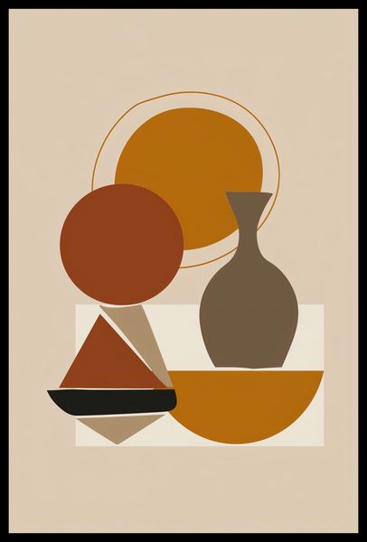 Plakat 40x60cm Geometryczna Utrata zdjęcie 2