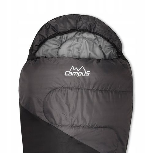 Śpiwór CampuS Kjerag 250 czarno-szary CUP702123404 Right na Arena.pl