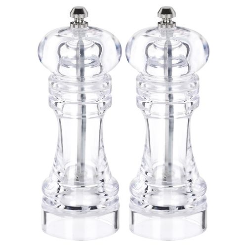 2x Młynek Pieprzu Soli Mielenia Przypraw Młynki Zestaw Młynków Przyprawnik na Arena.pl