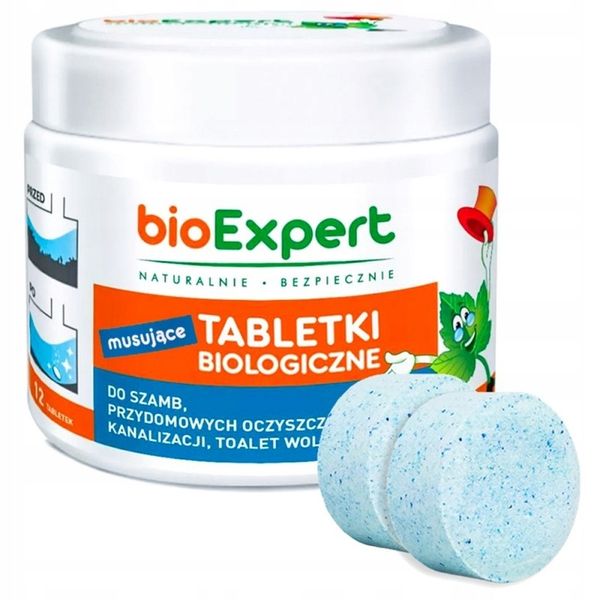 Bakterie do SZAMB Tabletki bioExpert ROK + ŻEL 2w1 zdjęcie 2