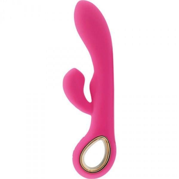 Wibrator-Rabbit handy g-double touch grip pink zdjęcie 1