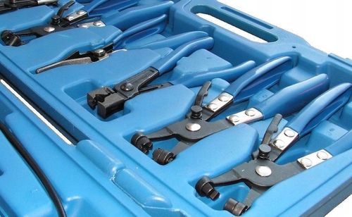 SZCZYPCE DO OPASEK ZACISKOWYCH ZESTAW 9 ELEMENTÓW OSŁON SZCZYPIEC CLICK-R na Arena.pl