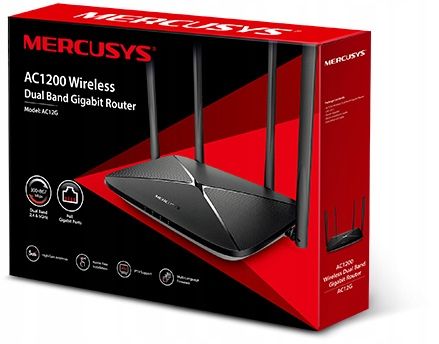 Gigabit Router Mercusys AC1200 DualBand 5Gh 1000Mb zdjęcie 1