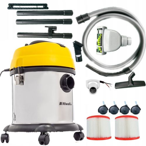 Odkurzacz przemysłowy bezworkowy Riwall FERDEK 1.0 RVC-03 DO GIPSU PYŁ na Arena.pl