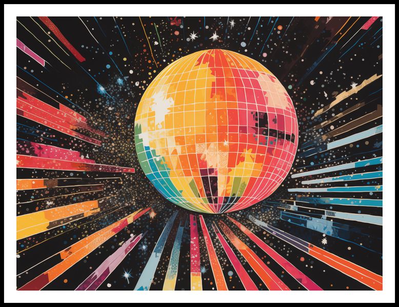 Plakat 100x75cm Disco Gra! zdjęcie 3