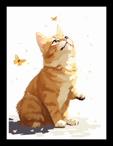 Plakat 15x20cm Motyle i Marzenia zdjęcie 2