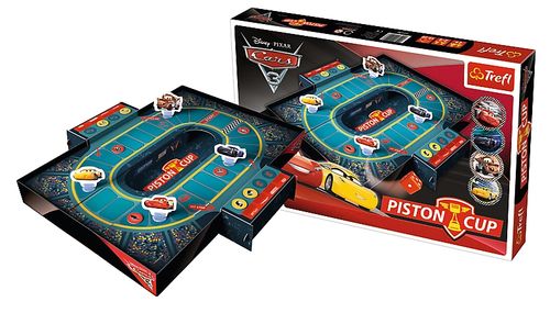 GRA PLANSZOWA AUTA 3 PISTON CUP na Arena.pl