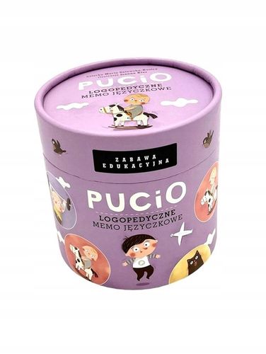 Pucio. Logopedyczne memo języczkowe Nasza Księgarnia - gry na Arena.pl