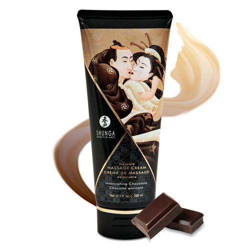jadalny krem do masażu shunga intoxicating chocolate 200 ml na Arena.pl