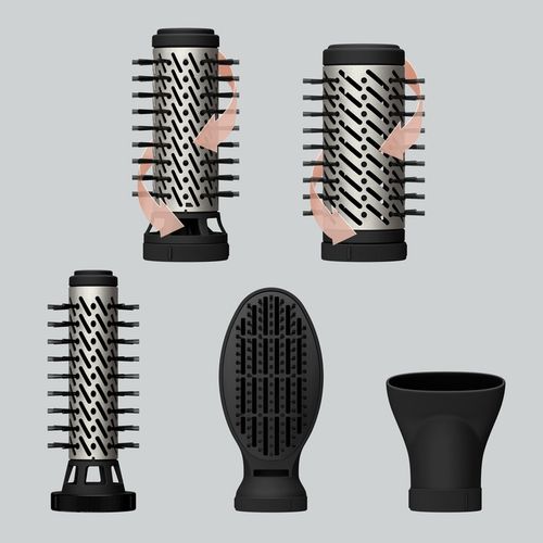 Lokówko-suszarka z jonizacją Rowenta Brush Activ 1000W UB9540 nasadki na Arena.pl