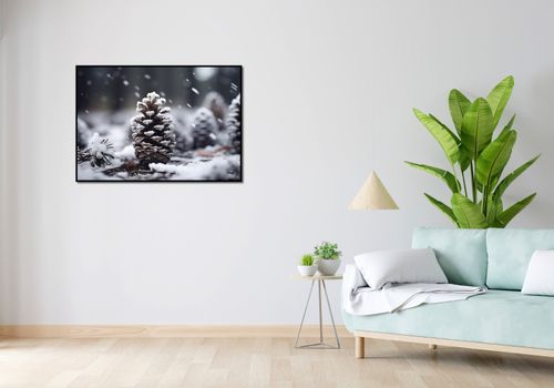Plakat 100x70cm Zimowy Spokój na Arena.pl