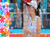 Puzzle tradycyjne Iga Świątek - dla fana